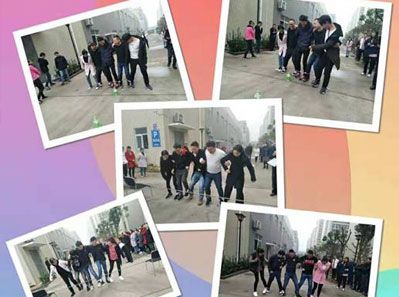 團(tuán)結(jié)協(xié)作，綁腿并行